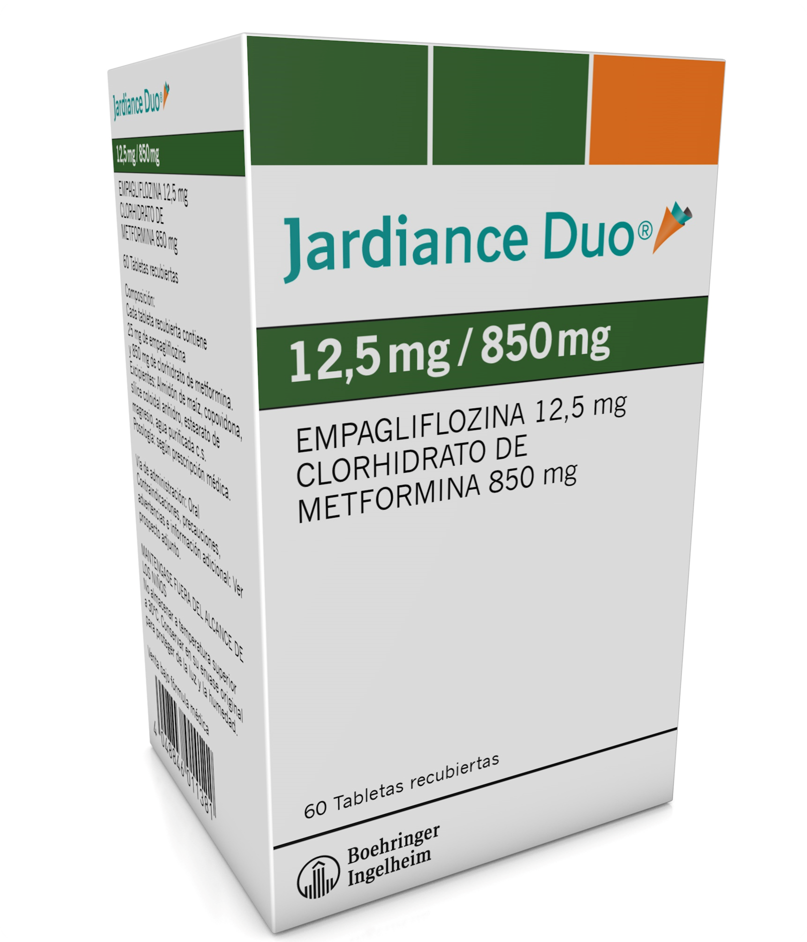 JARDIANCE DUO® 12.5MG/850MG CAJA X 60 TABLETAS – FarmaPOS Ltda